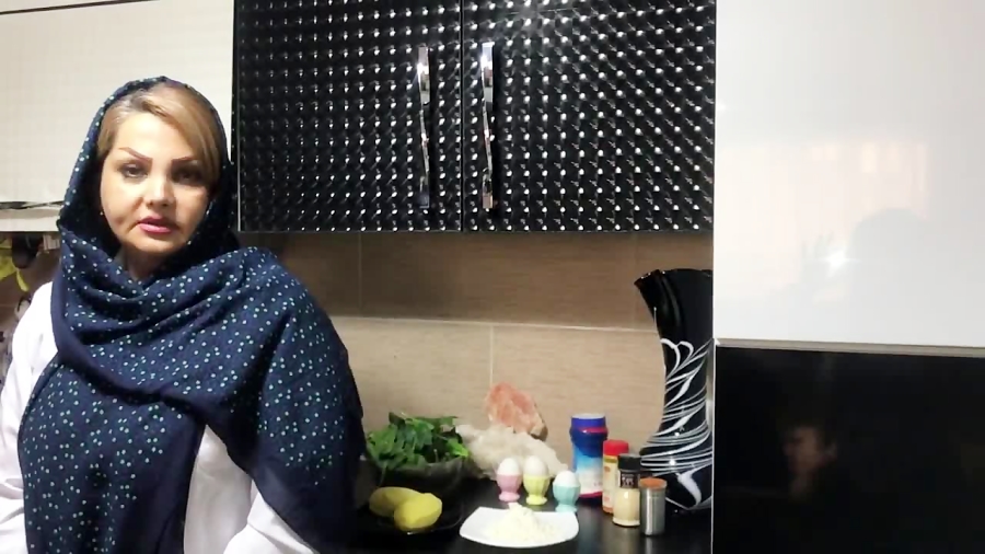 آموزش آشپزی با خاله سیما - طرز تهیه كوكوی اسفناج