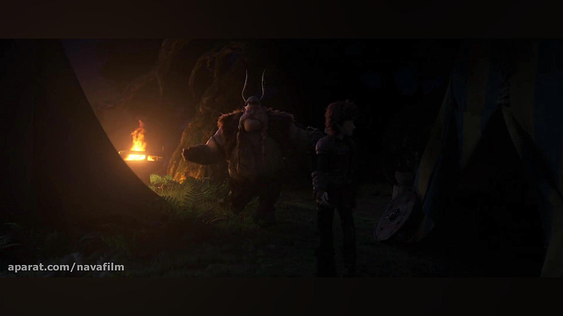 دوبله فارسی انیمیشن مربی اژدها ۳ How to Train Your Dragon 3 2019 زمان6246ثانیه