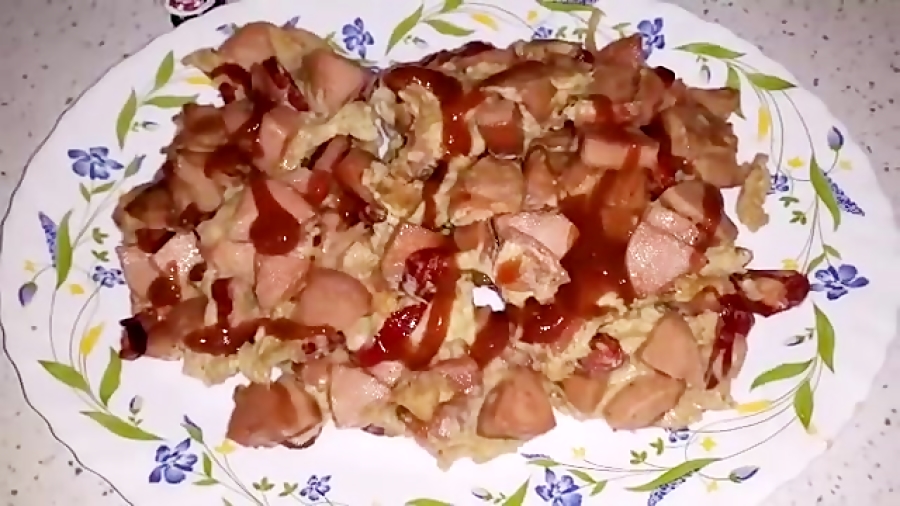 آموزش آشپزی با خاله سیما - طرز تهیه غذای دانشجویی خوشمزه