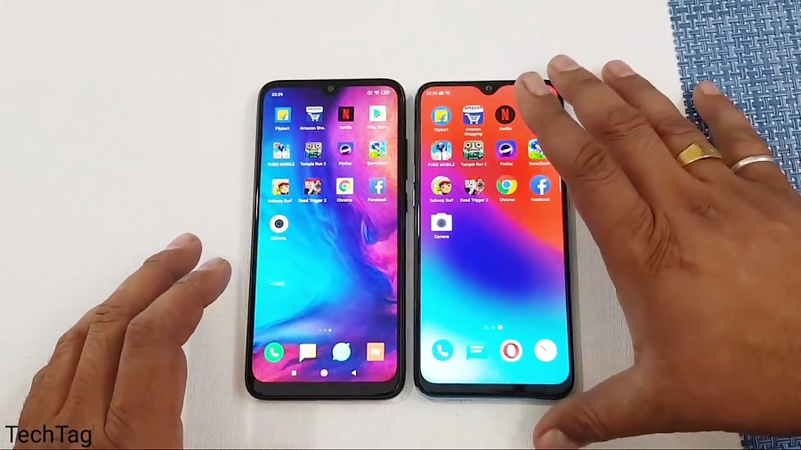 Redmi Note 7 Pro Vs Realme 2 Pro Speedtest Camera Comparison 8600