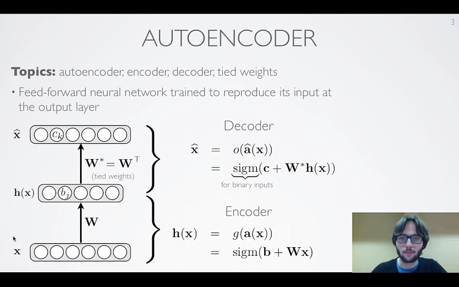 Neural networks [6.1] : Autoencoder - definition