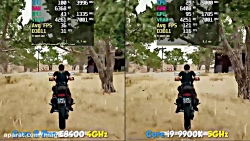 مقایسه فریم ریت بازی ها Intel Core 2 Duo E8400 vs i9 9900K
