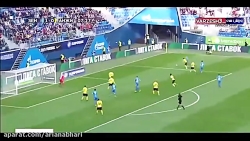 خلاصه بازی زنیت 5 - آنژی 0 (در...