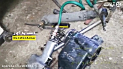 نمایی از خرابی اکسل عقب خودرو...