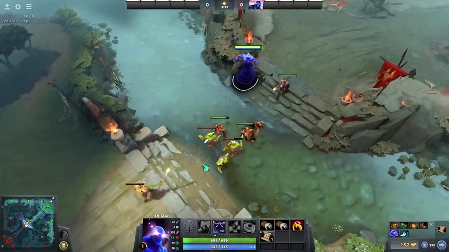 Dota 2 How To Jungle Enigma 8000gold