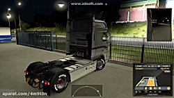 بازی euro truck simulator 2  {انلاین}  (سلطان جاده)
