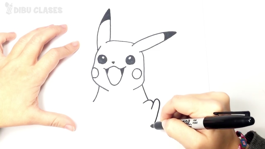Cómo dibujar a Pikachu paso a paso | Dibujo del Pokemon Pikachu