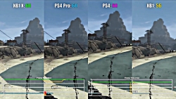 مقایسه فریم ریت بازی Borderlands - PS4 Pro vs Xbox One X vs PS4 vs Xbox One