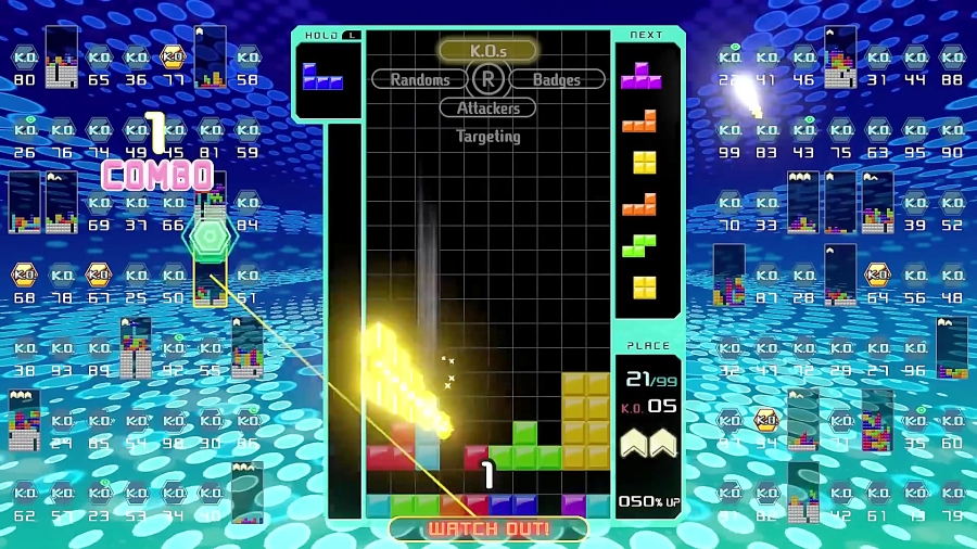 نقد و بررسی بازی Tetris 99