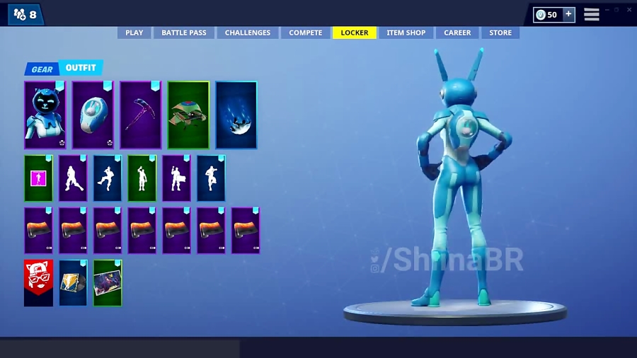 LEAKED *NEW* GEMINI SKIN SHOWCASE FORTNITE BATTLE ROYALE