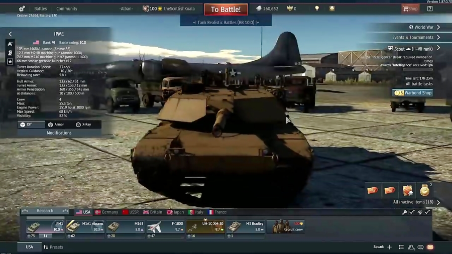 M1A1 Abrams War Thunder Gameplay - وارتاندر