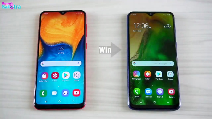 samsung a20 and m20