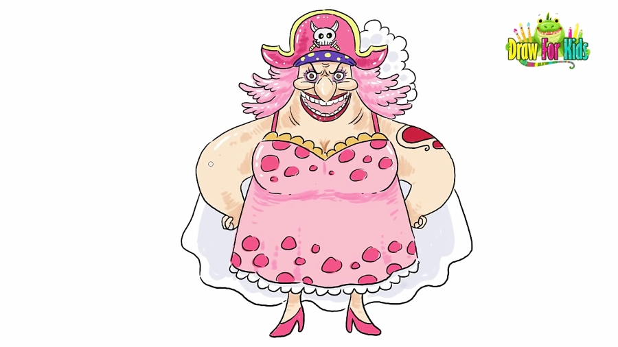 draw big mom one piece