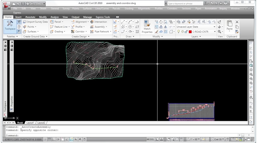 AutoCAD Civil 3D Assembly