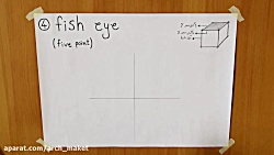 آموزش ترسیم پرسپکتیو چشم ماهی
