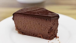 طرز تهیه چیزکیک شکلات  لوازم ق...