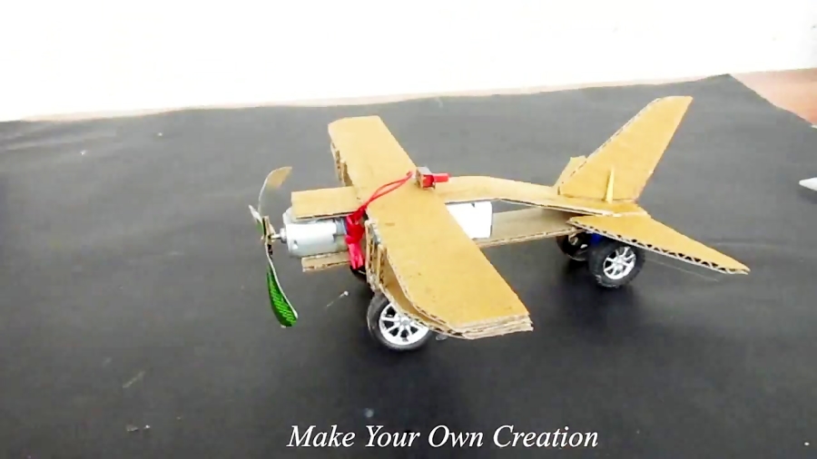 How To Make a airplane Cardboard airplane