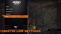 Metro Exodus AMD 530 Gameplay Benchmark