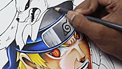 Drawing NARUTO Uzumaki  EPIC Pencil art (ナルト) 