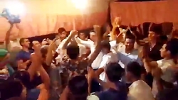 دعوت در یک جشن عروسی با دوچرخه در کشور آذربایجان
