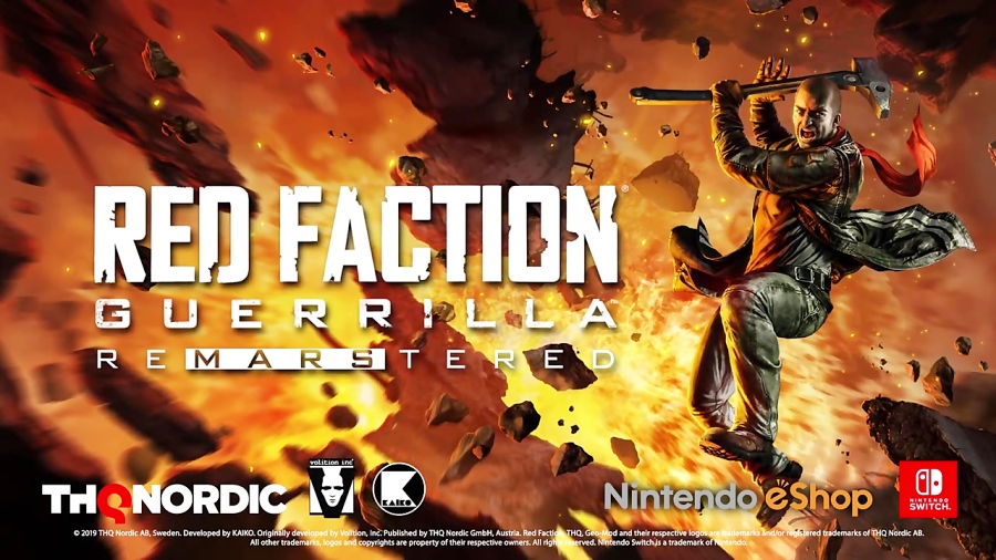 تریلر نسخه Switch بازی Red Faction Guerrilla Re - Mars - tered