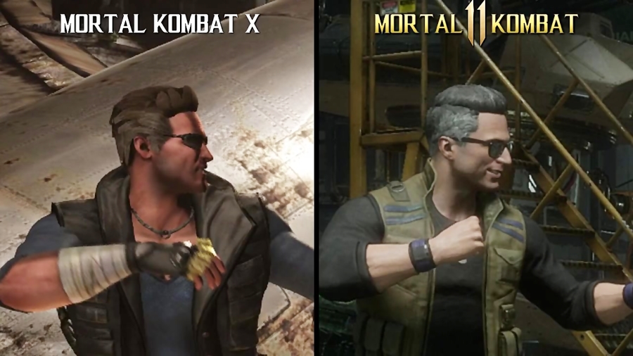 مقایسه ی گرافیکی Mortal Kombat 11 و Mortal Kombat X