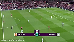 خلاصه بازی منچستر یونایتد 0 -...