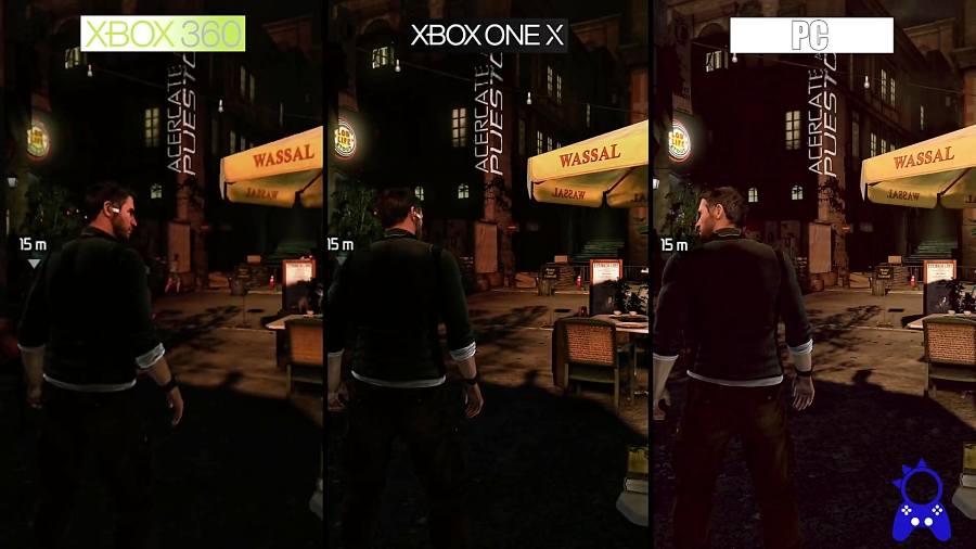 مقایسه گرافیک بازی Splinter Cell Conviction - PC vs XOX vs X360