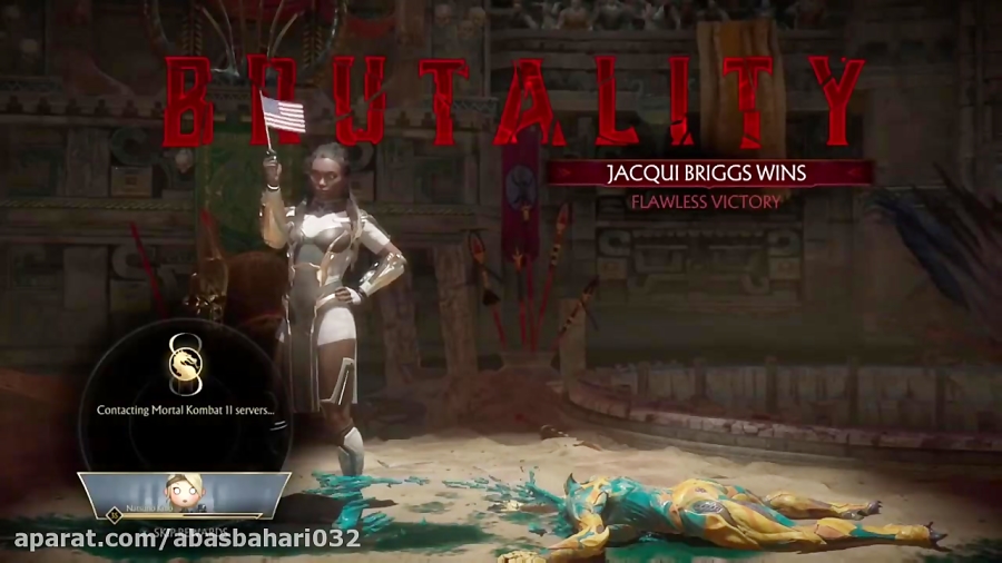 بروتالیتی بسیار خفن از شخصیت Jacqui Briggs در Mortal Kombat 11