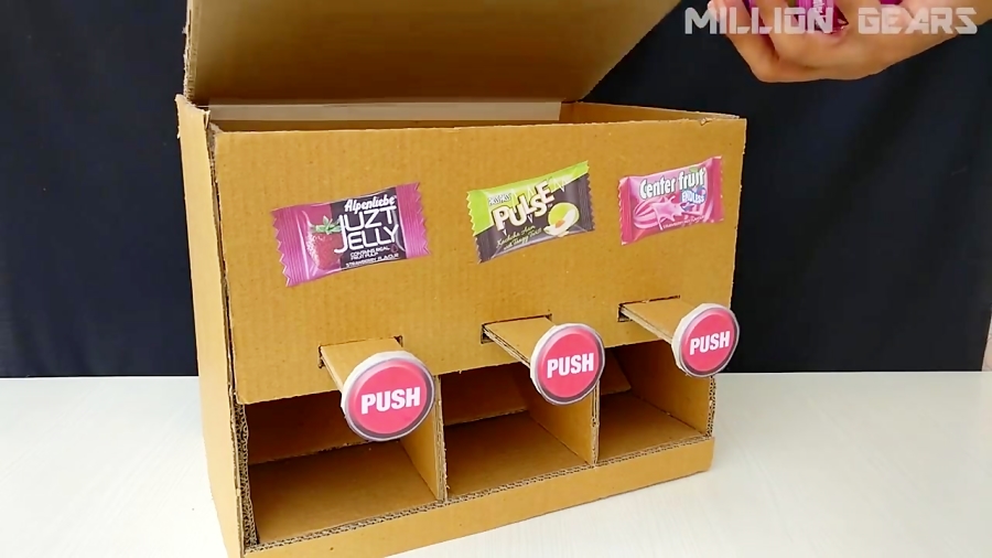How To Make Candy Vending Machine At