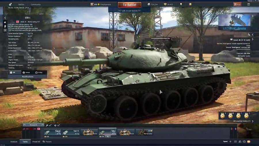 STB - 1 Tank Review | War Thunder