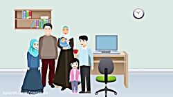 موشن گرافیک احکام عقیقه برای فرزندان