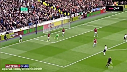 خلاصه بازی تاتنهام 0 _ 1 وستها...