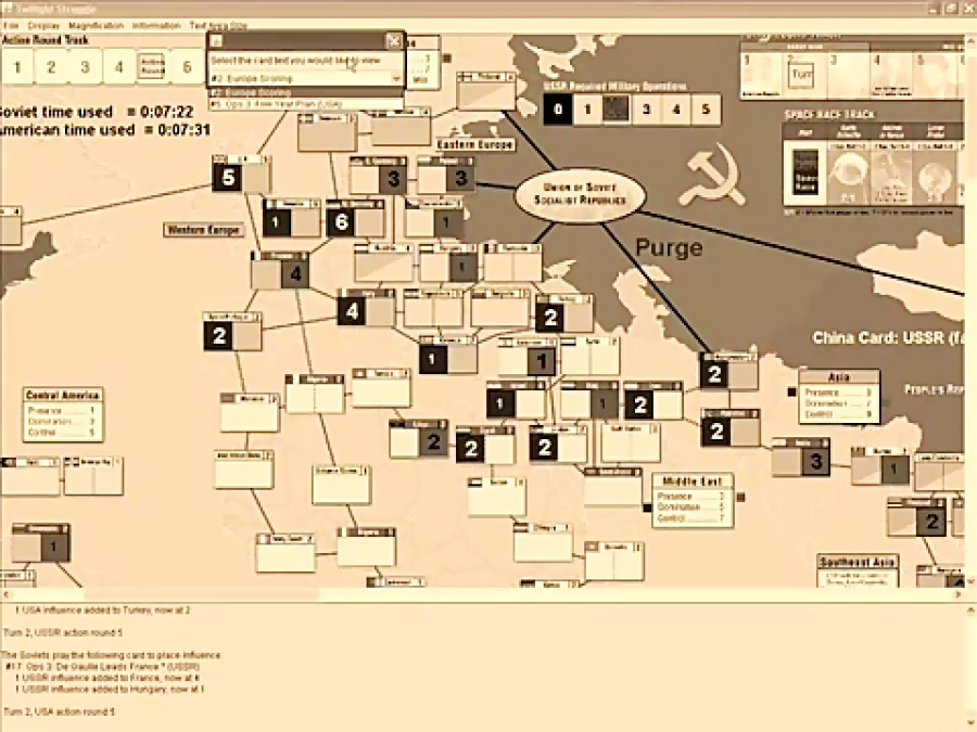 Twilight Struggle - USSR Early War Strategy Overview Part 2