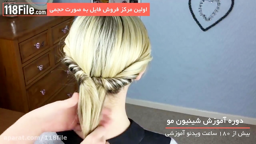 مدل مو مجلسی برای موهای کوتاه