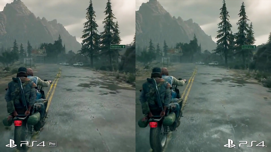 بررسی فنی بازی Days Gone - PS4 vs PS4 Pro