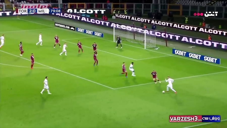 خلاصه بازی تورینو 2  0 آث میلا...