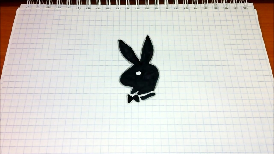 Easy drawings 145 How to draw a playboy Bunny