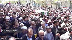 تصاویر مراسم باشکوه تشییع پیکر...