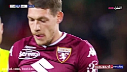 خلاصه بازی تورینو آث میلان