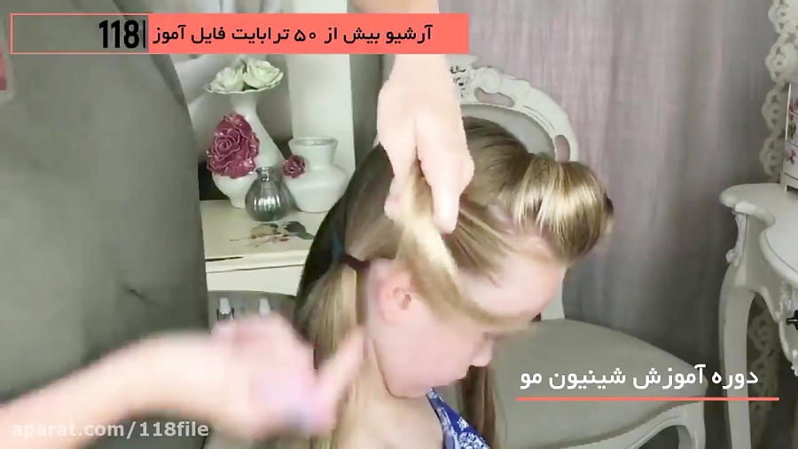 10مدل بافت مو-بافت ضربدری
