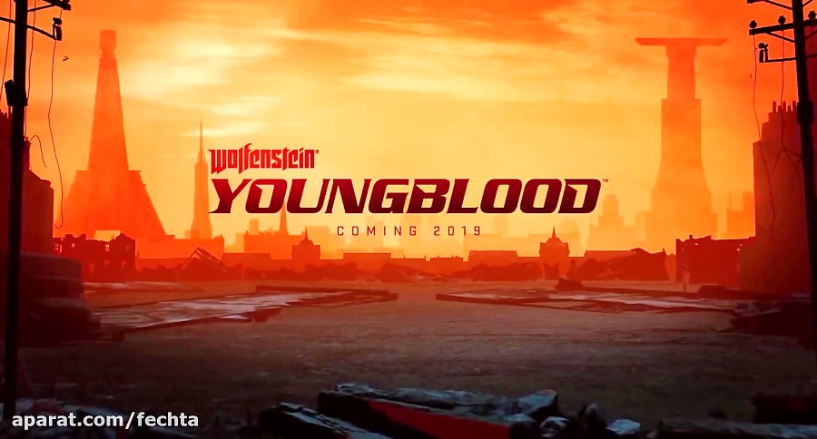 تربلر رسمی بازی Wolfenstein Young Blood 2019 - فکتا