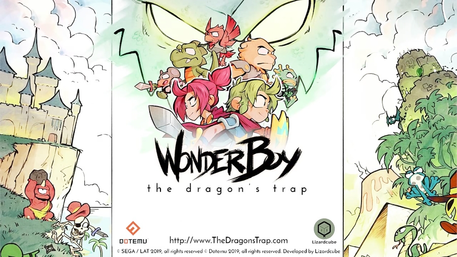 تریلر معرفی نسخه موبایل بازی Wonder Boy The Dragon#039; s Trap