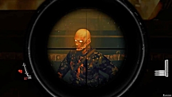 گیم پلی بازی Snipers Elite Nazi Zombie Army 2  Gameplay 1080p