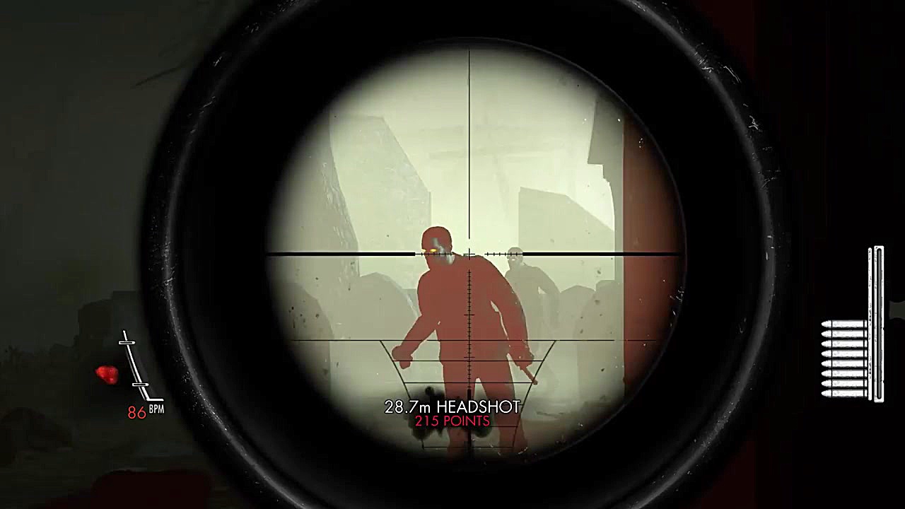 گیم پلی بازی Sniper Elite Nazi Zombie Army Gameplay لیزر فرکشنال