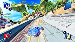 ویدیوی 8 دقیقه ای از گیم پلی بازی Team Sonic Racing