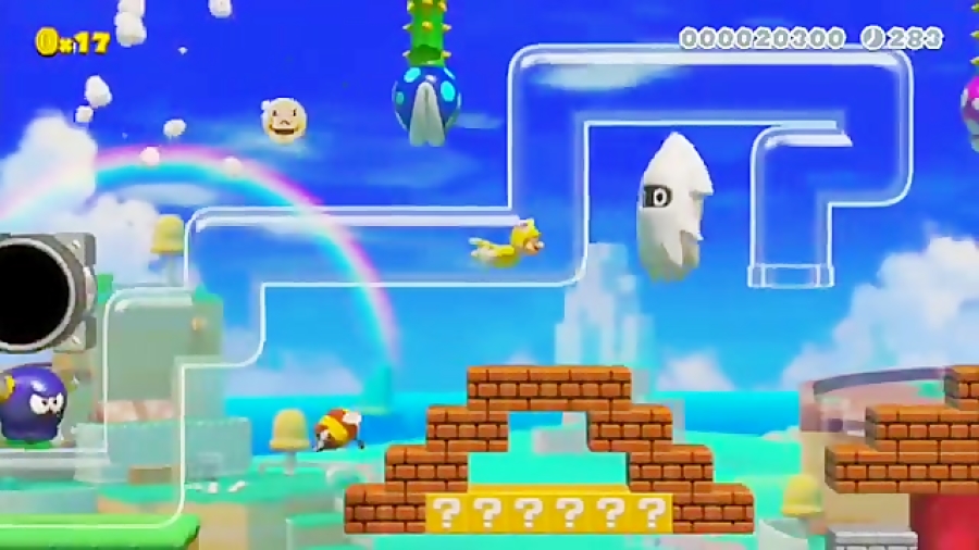 ویدیویی جدید از گیم پلی بازی Super Mario Maker 2