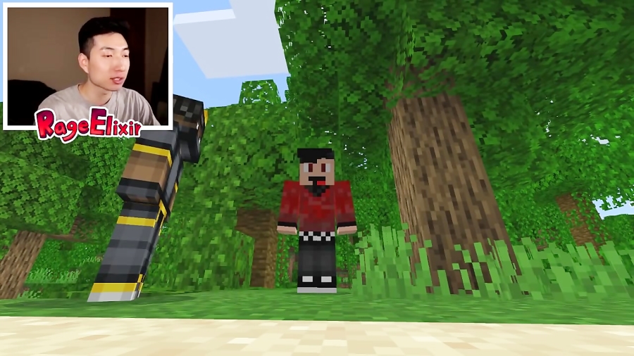 PRANKING AS NULL IN MINECRAFT! ( He *FREAKED* When He Saw Null )