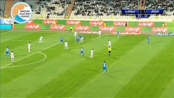 گل رضا کریمی به استقلال خوزستان (استقلال 2-1 استقلال خوزستان)