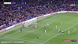 گل دوم بارسلونا به لیورپول توس...